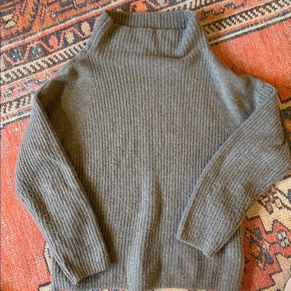 Chelsea28 Ribbed Mock Sweater - Picture 5 of 5